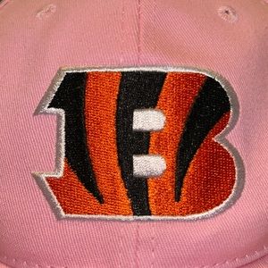 New! Cincinnati Bengals Breast Cancer Awareness Baseball Cap